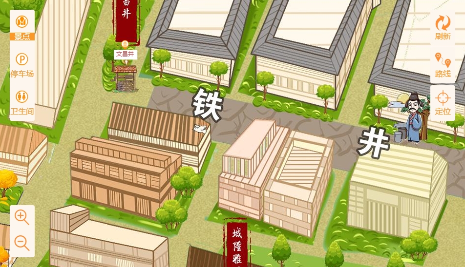 智慧景區(qū)：手繪地圖與語音導(dǎo)覽的完美融合